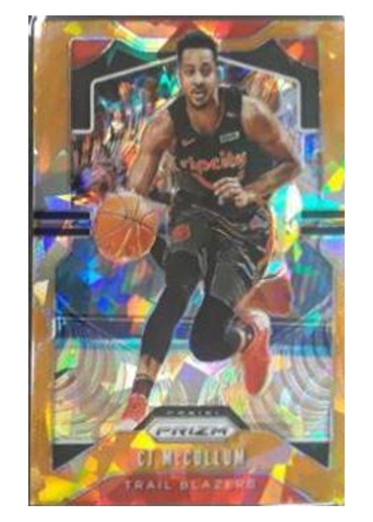 2019-20 Panini Prizm Base Set CJ McCollum #113 card