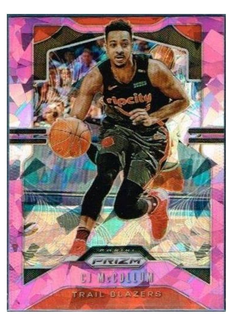 2019-20 Panini Prizm Base Set CJ McCollum #113 card