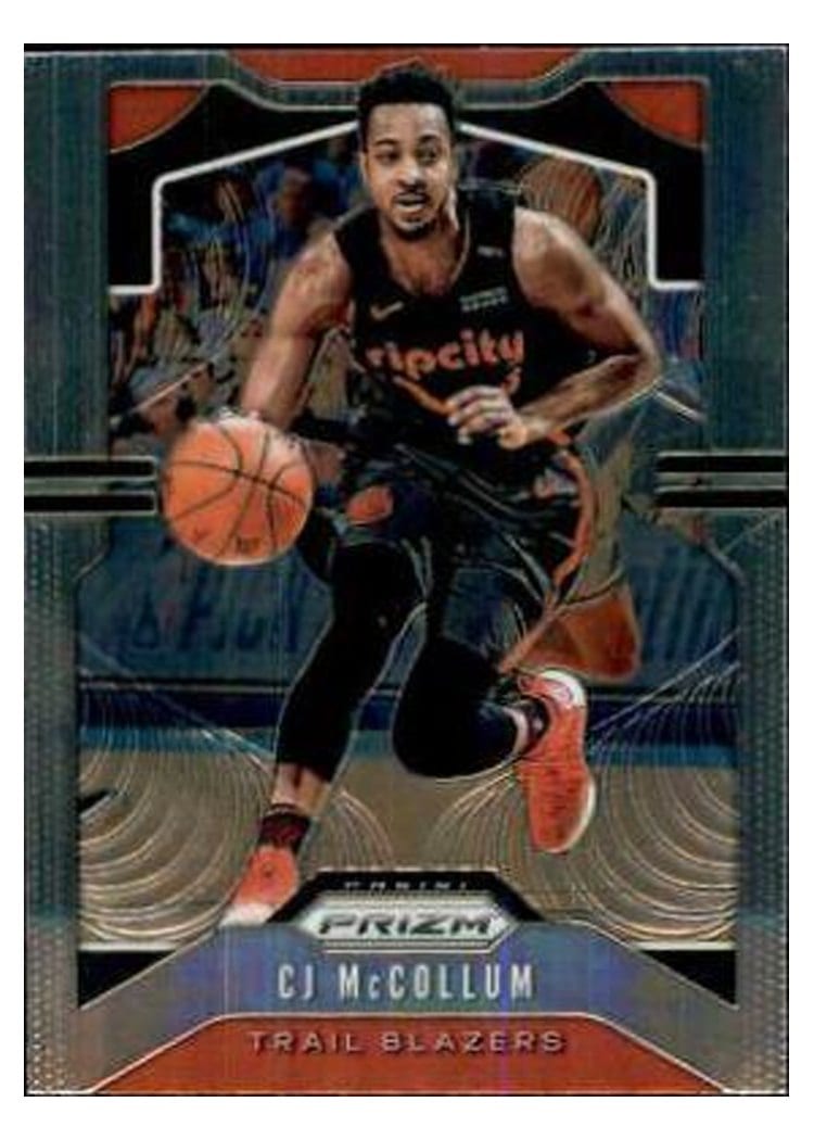 2019-20 Panini Prizm Base Set CJ McCollum #113 card