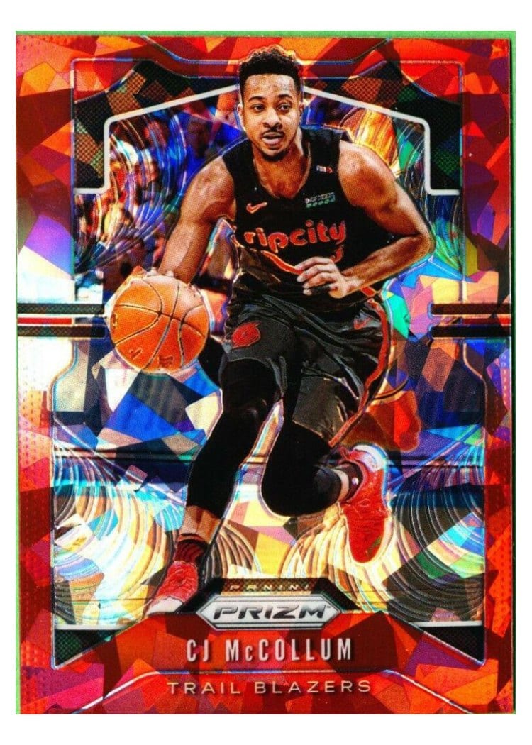 2019-20 Panini Prizm Base Set CJ McCollum #113 card