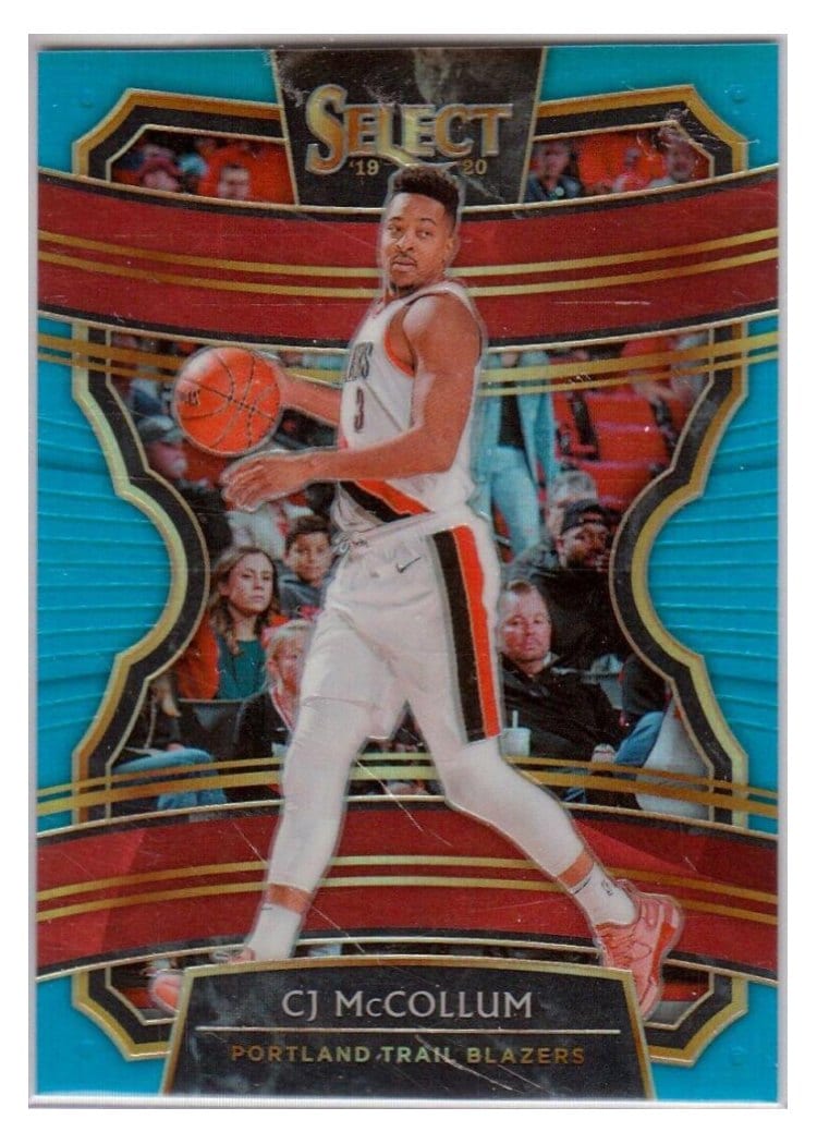 2019-20 Panini Select Base Set CJ McCollum #38 card