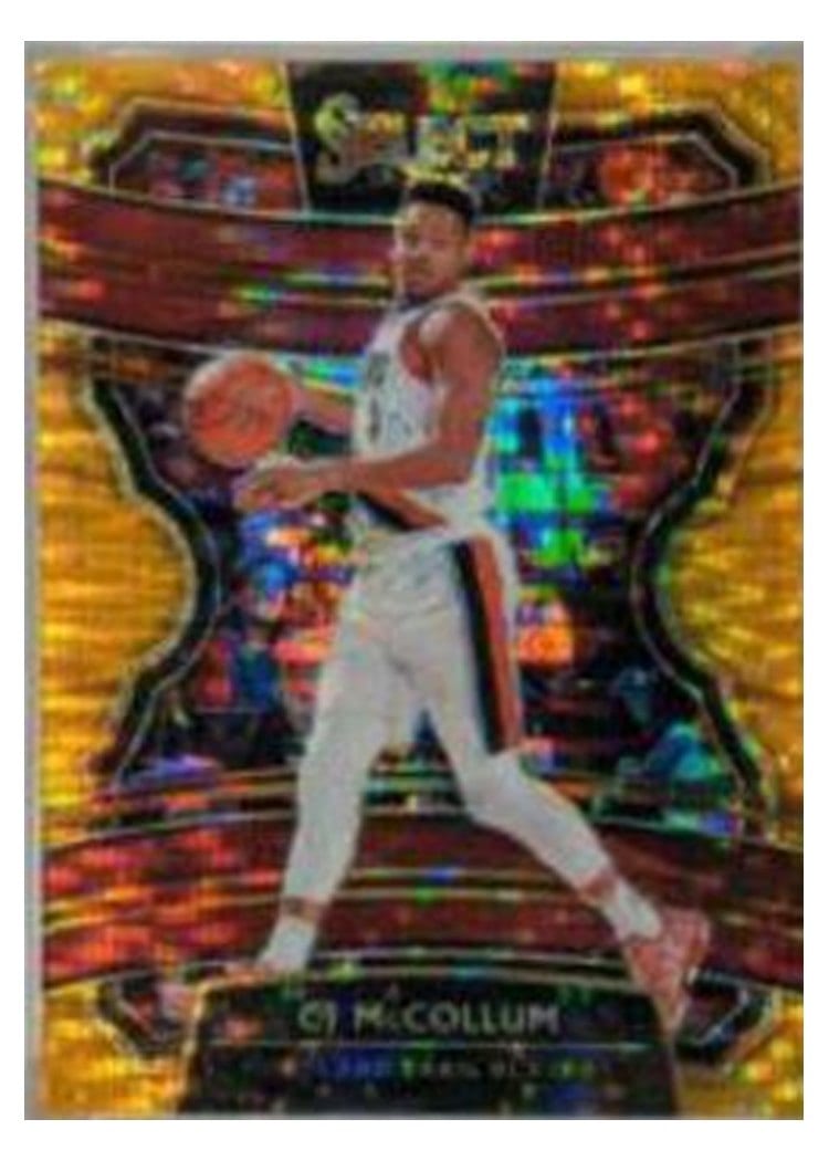 2019-20 Panini Select Base Set CJ McCollum #38 card