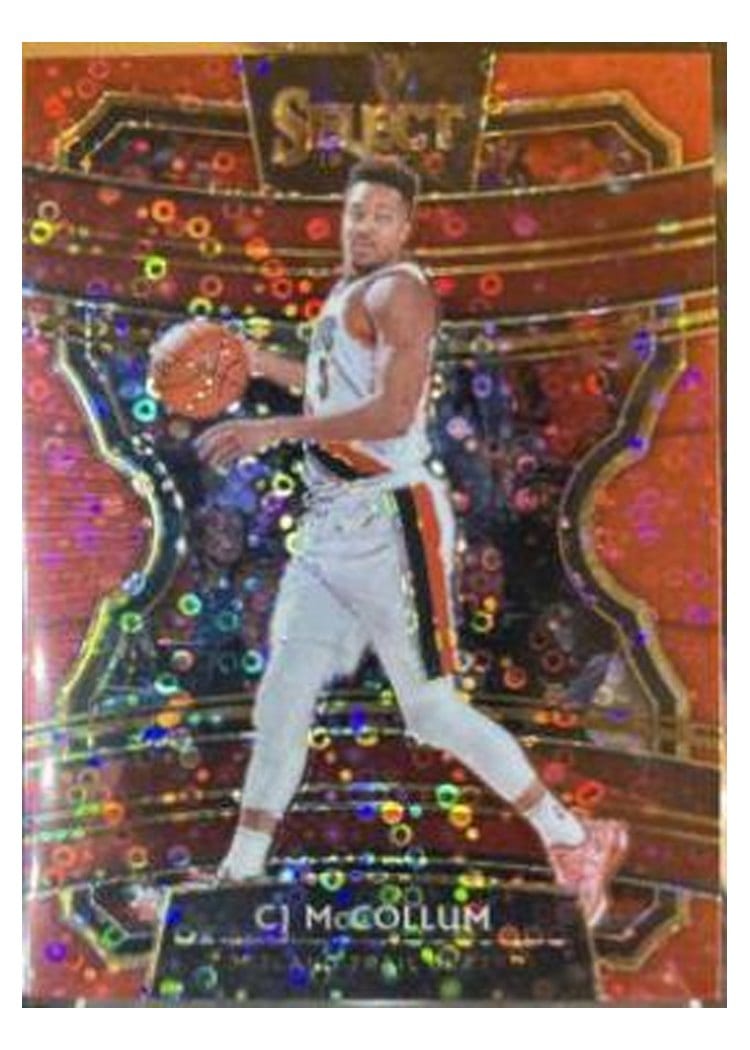 2019-20 Panini Select Base Set CJ McCollum #38 card