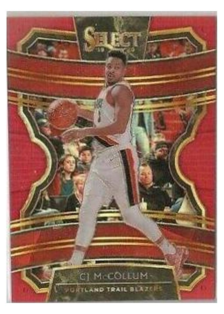 2019-20 Panini Select Base Set CJ McCollum #38 card