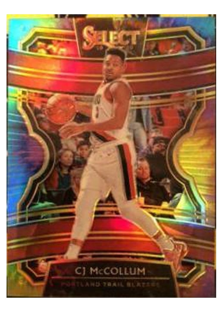 2019-20 Panini Select Base Set CJ McCollum #38 card