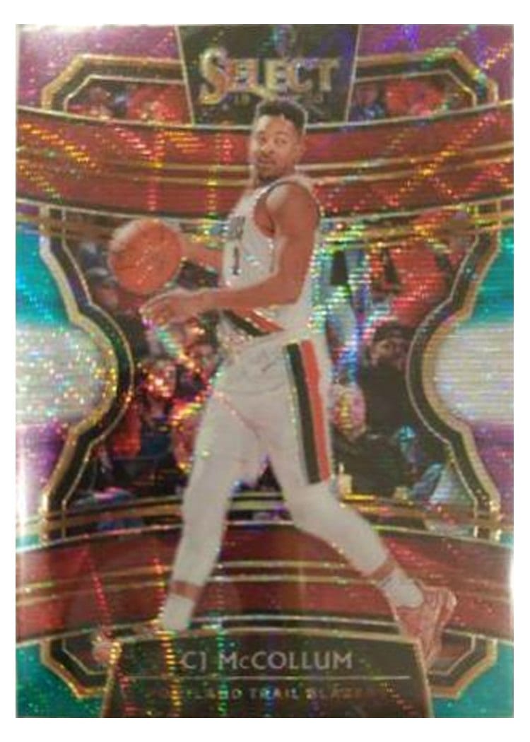2019-20 Panini Select Base Set CJ McCollum #38 card