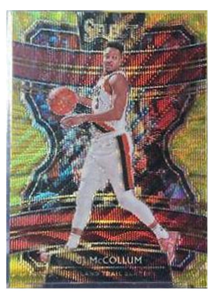 2019-20 Panini Select Base Set CJ McCollum #38 card