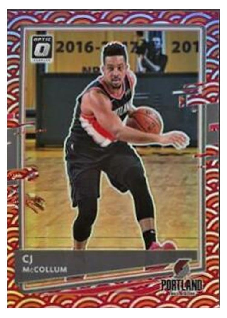 2020-21 Donruss Optic Base Set CJ McCollum #135 card