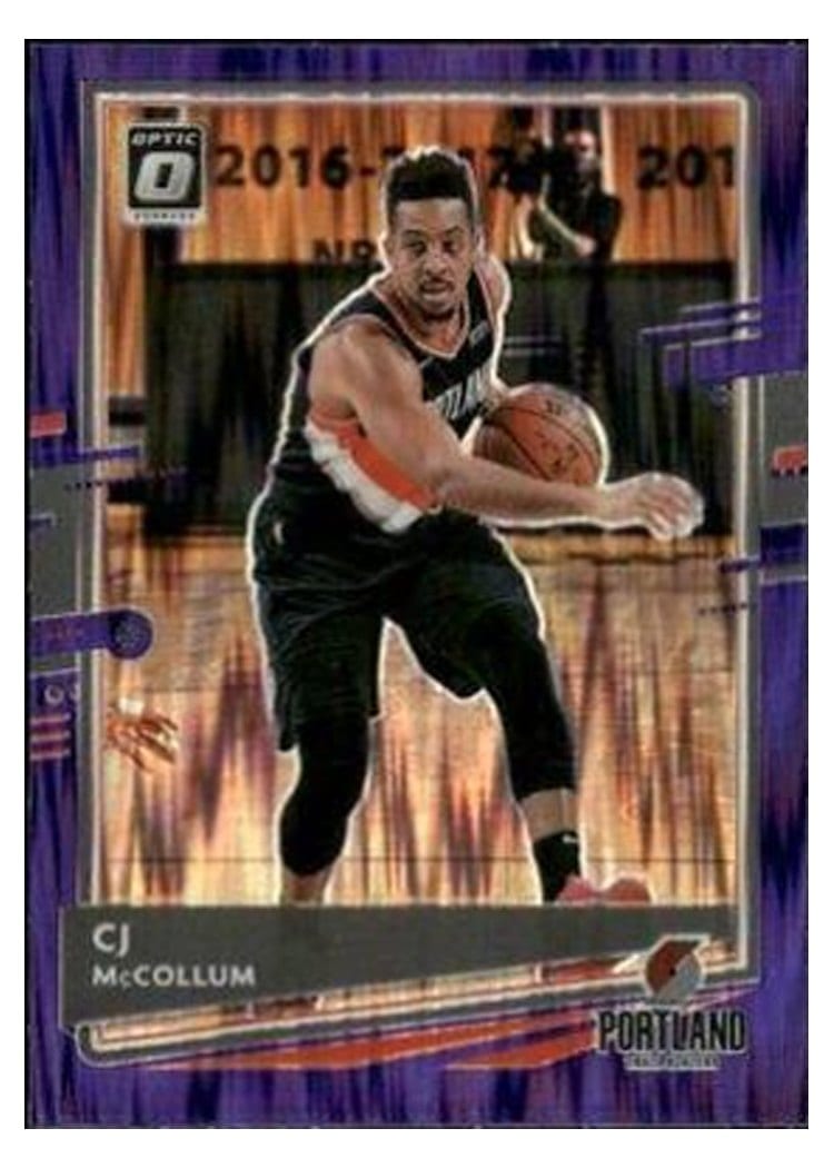 2020-21 Donruss Optic Base Set CJ McCollum #135 card