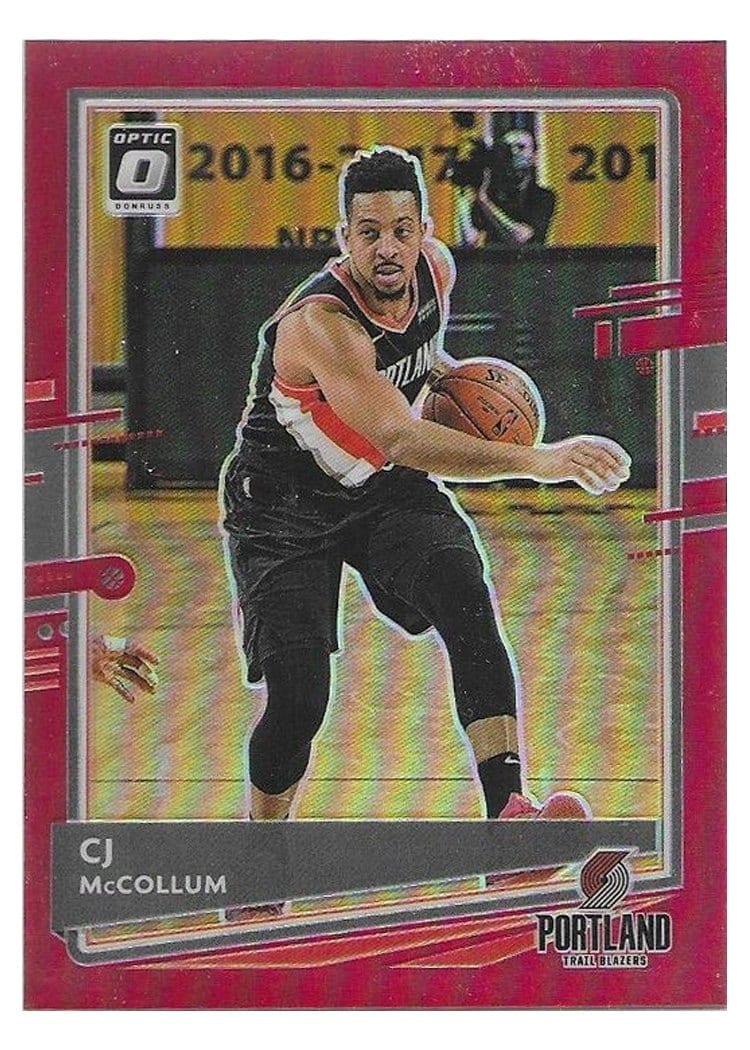 2020-21 Donruss Optic Base Set CJ McCollum #135 card