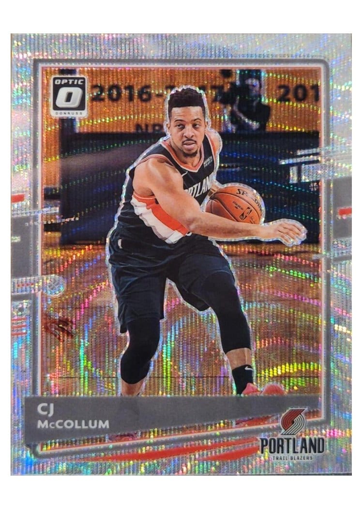 2020-21 Donruss Optic Base Set CJ McCollum #135 card