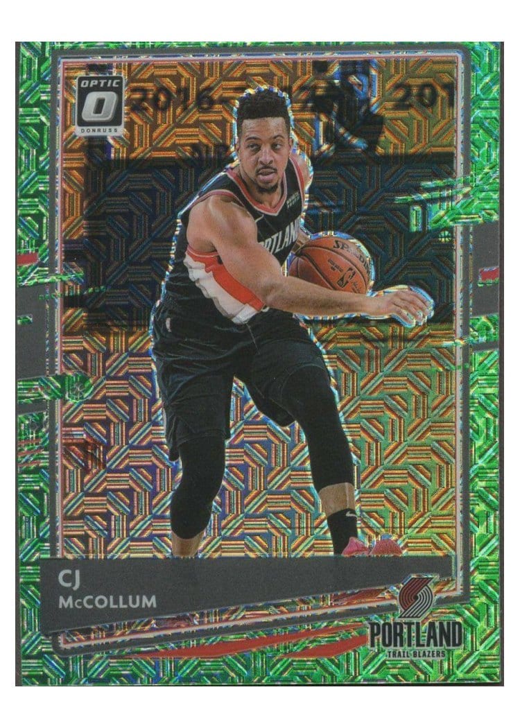 2020-21 Donruss Optic Base Set CJ McCollum #135 card