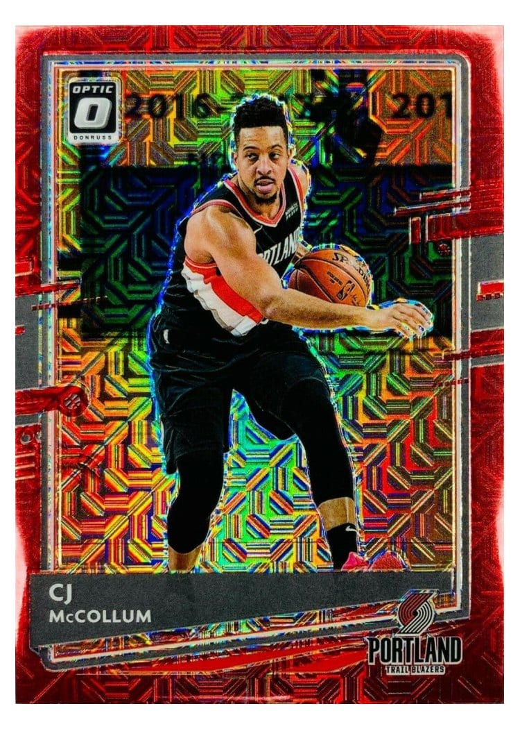 2020-21 Donruss Optic Base Set CJ McCollum #135 card