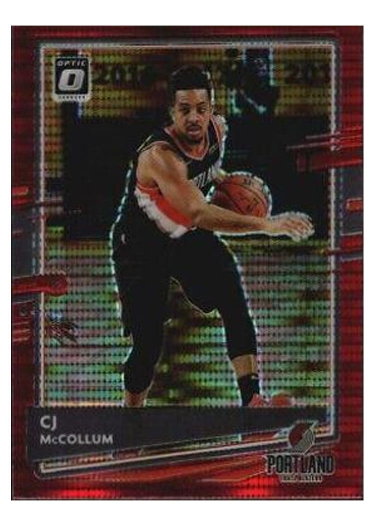 2020-21 Donruss Optic Base Set CJ McCollum #135 card