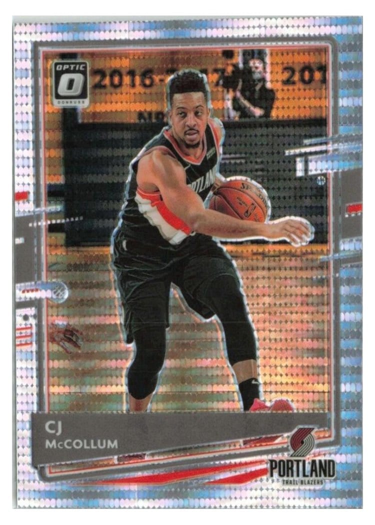 2020-21 Donruss Optic Base Set CJ McCollum #135 card