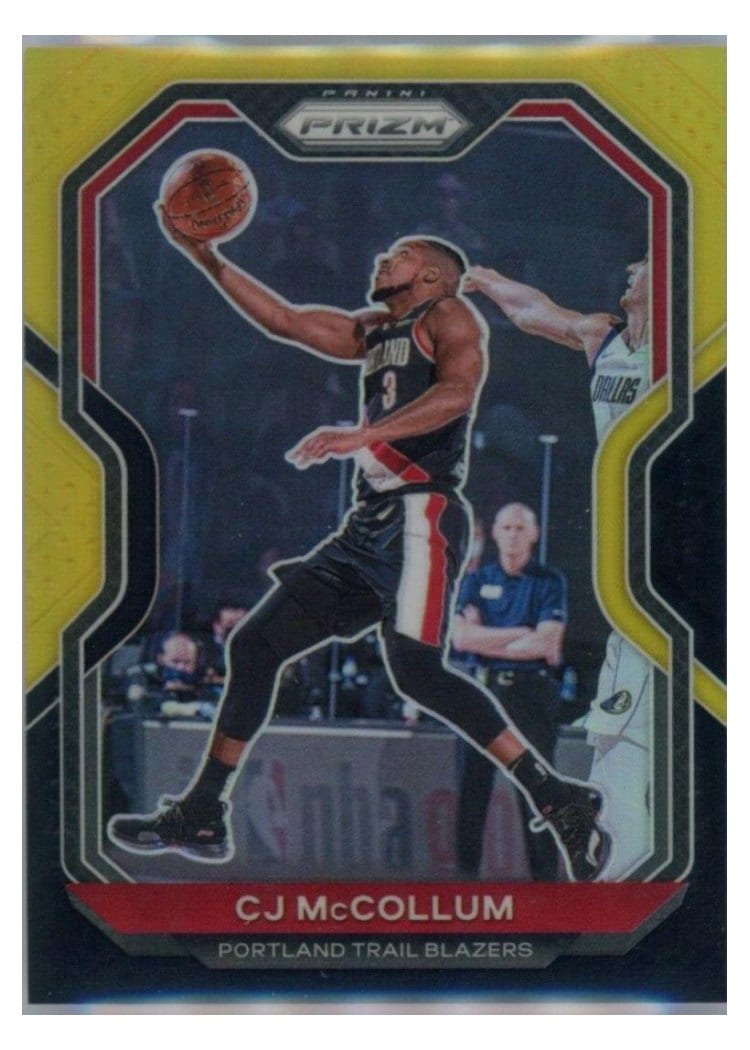 2020-21 Panini Prizm Base Set CJ McCollum #236 card