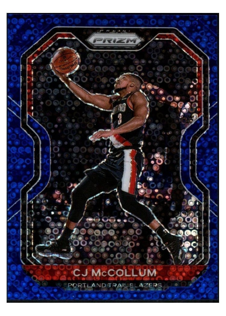 2020-21 Panini Prizm Base Set CJ McCollum #236 card