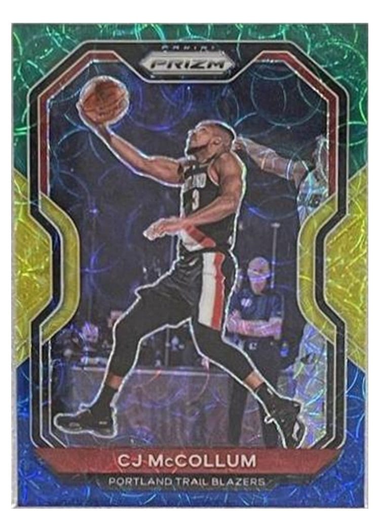 2020-21 Panini Prizm Base Set CJ McCollum #236 card
