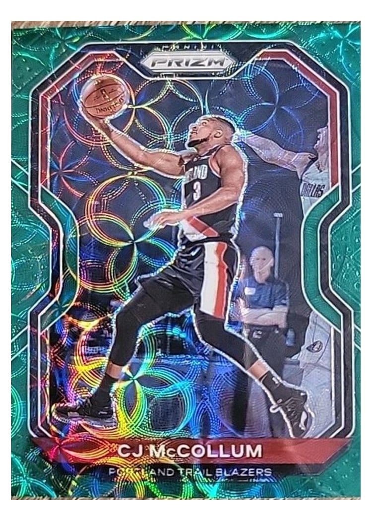2020-21 Panini Prizm Base Set CJ McCollum #236 card