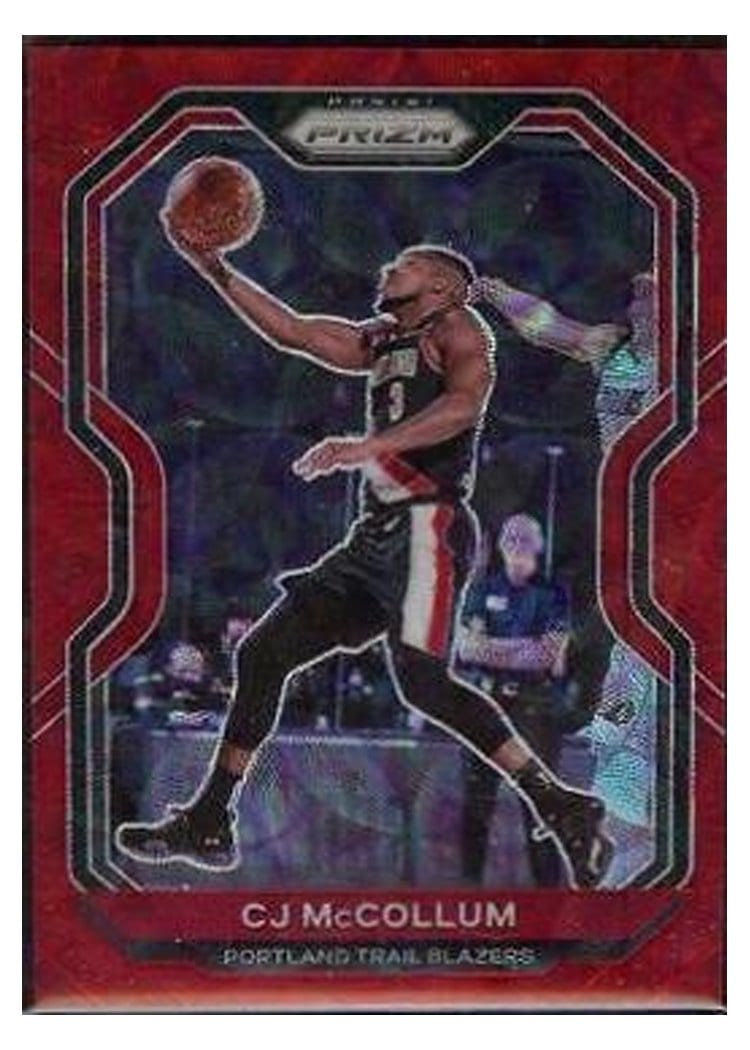 2020-21 Panini Prizm Base Set CJ McCollum #236 card
