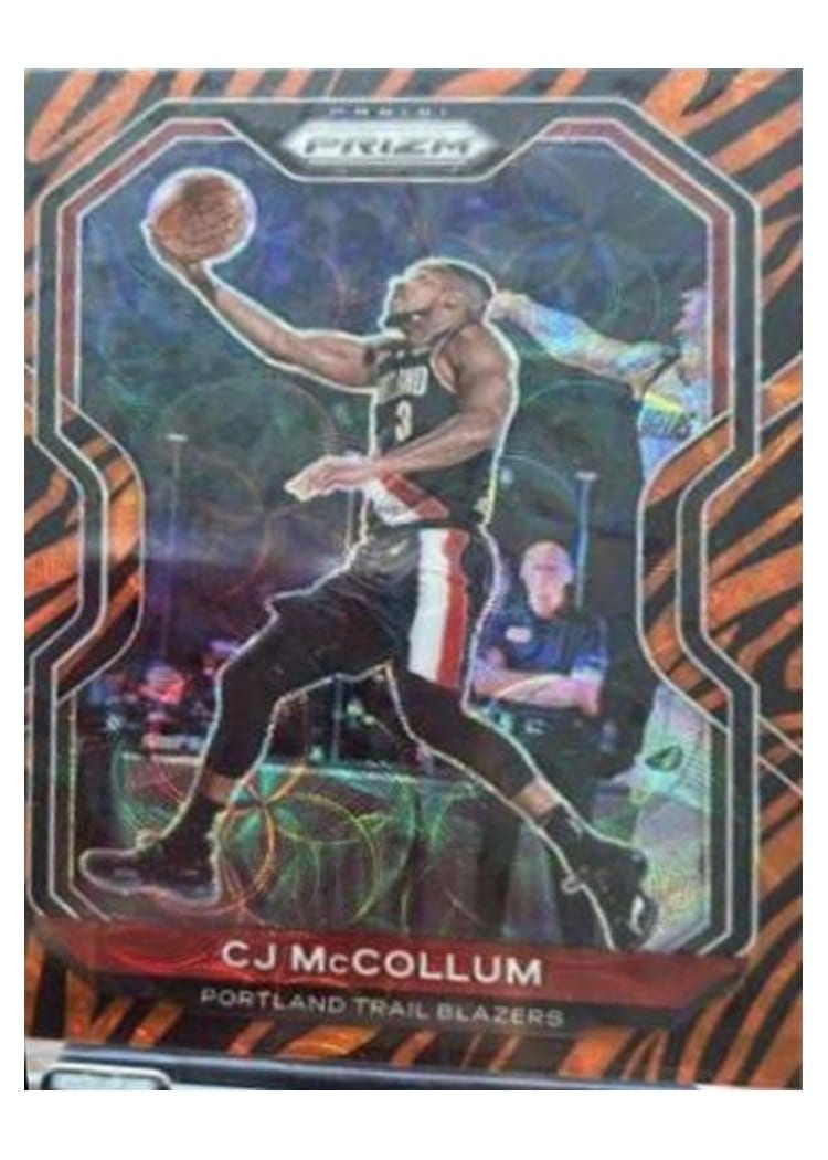 2020-21 Panini Prizm Base Set CJ McCollum #236 card