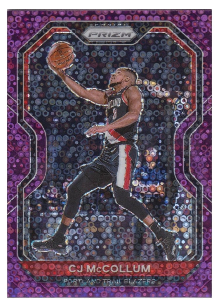 2020-21 Panini Prizm Base Set CJ McCollum #236 card