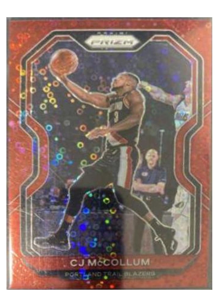 2020-21 Panini Prizm Base Set CJ McCollum #236 card
