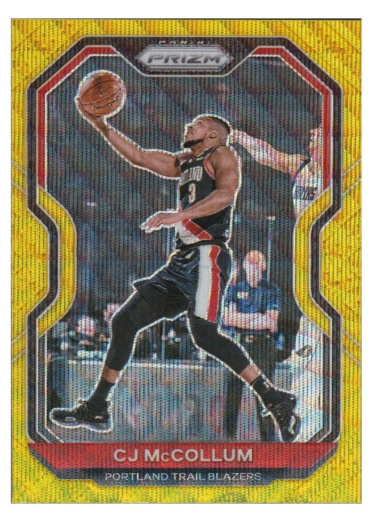 2020-21 Panini Prizm Base Set CJ McCollum #236 card