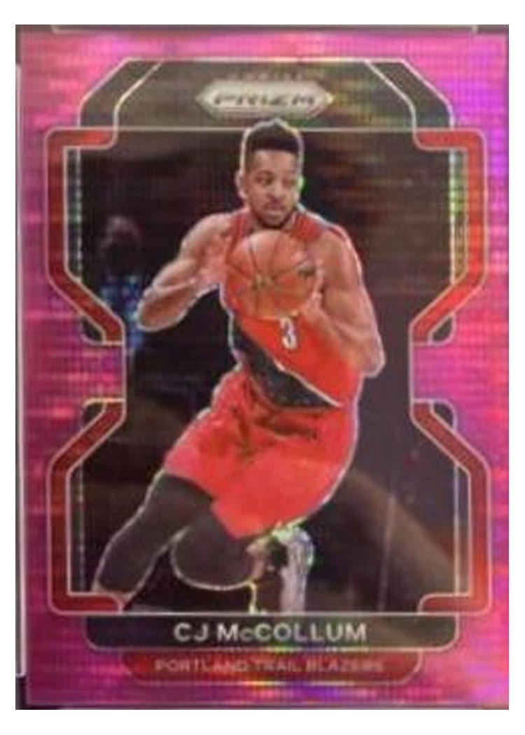 2020-21 Panini Prizm Base Set CJ McCollum #236 card