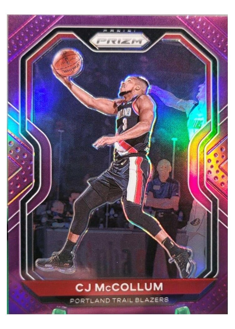 2020-21 Panini Prizm Base Set CJ McCollum #236 card