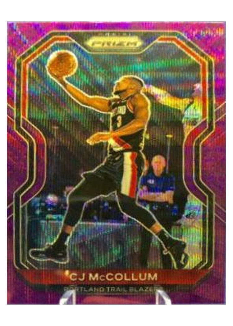 2020-21 Panini Prizm Base Set CJ McCollum #236 card