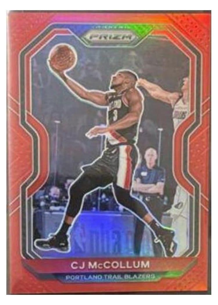 2020-21 Panini Prizm Base Set CJ McCollum #236 card