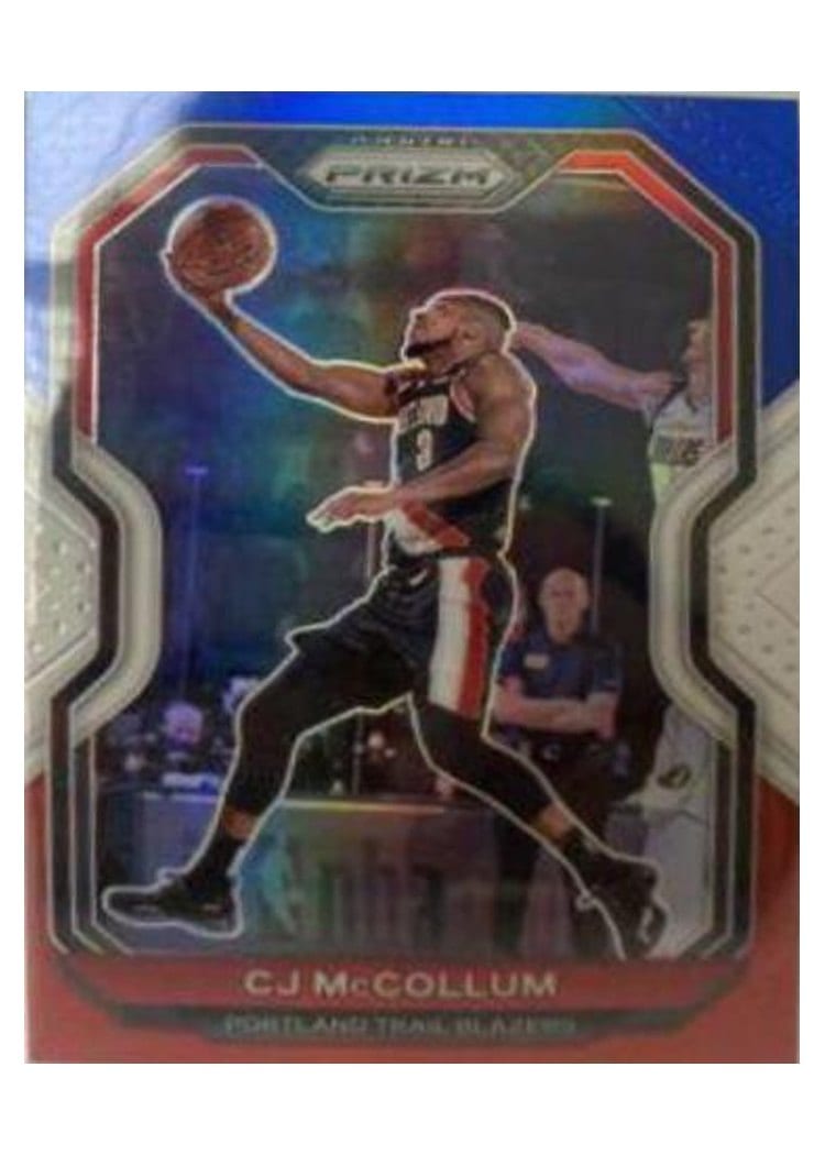 2020-21 Panini Prizm Base Set CJ McCollum #236 card