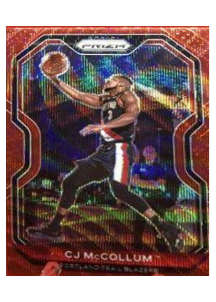 2020-21 Panini Prizm Base Set CJ McCollum #236 card