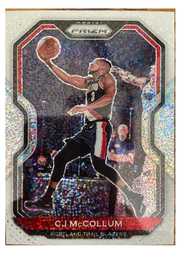 2020-21 Panini Prizm Base Set CJ McCollum #236 card