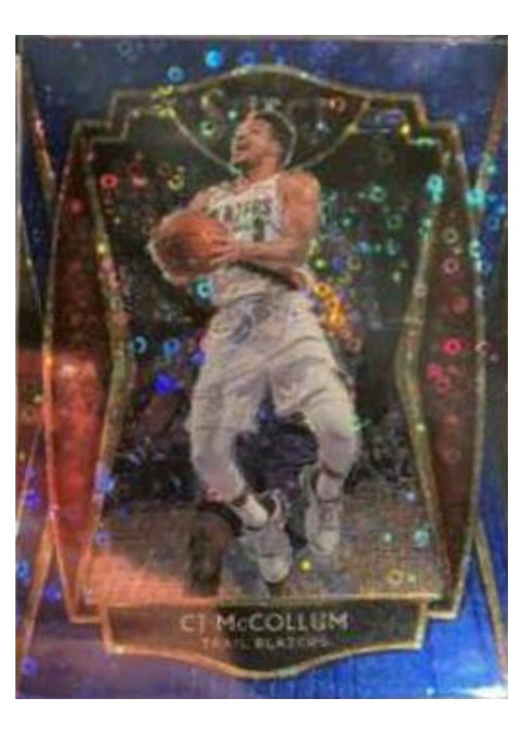 2020-21 Panini Select Base Set CJ McCollum #122 card