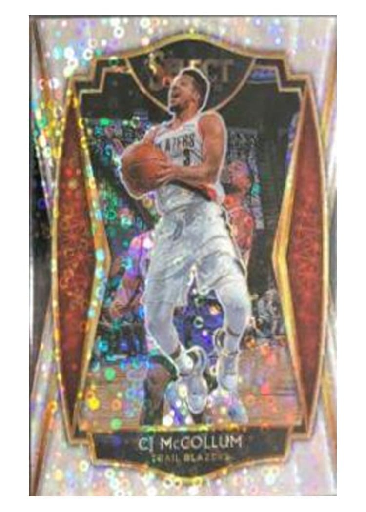 2020-21 Panini Select Base Set CJ McCollum #122 card