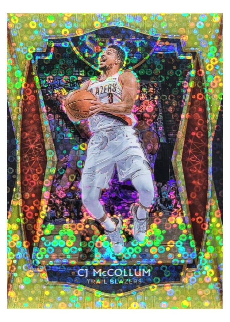 2020-21 Panini Select Base Set CJ McCollum #122 card