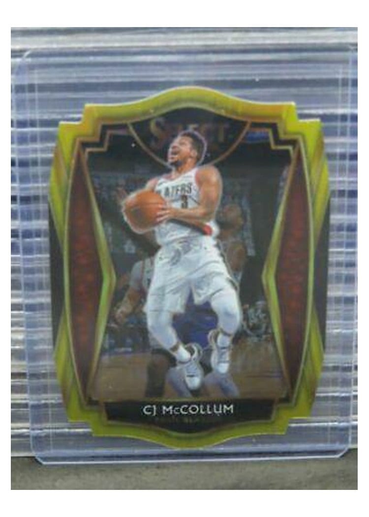 2020-21 Panini Select Base Set CJ McCollum #122 card
