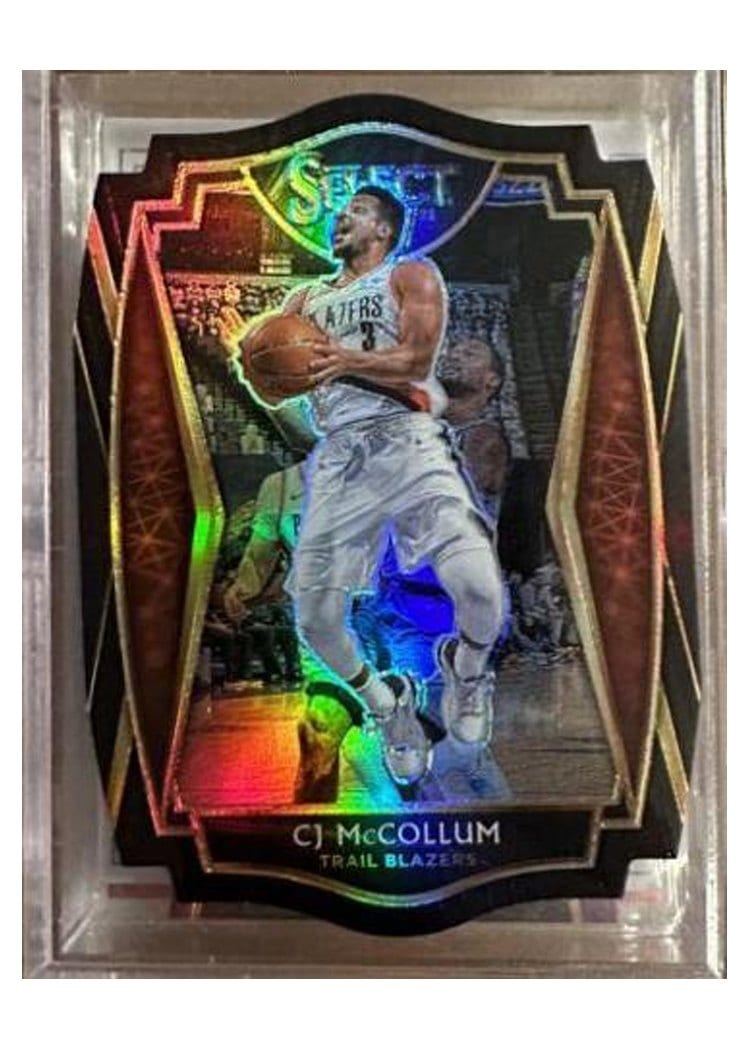 2020-21 Panini Select Base Set CJ McCollum #122 card
