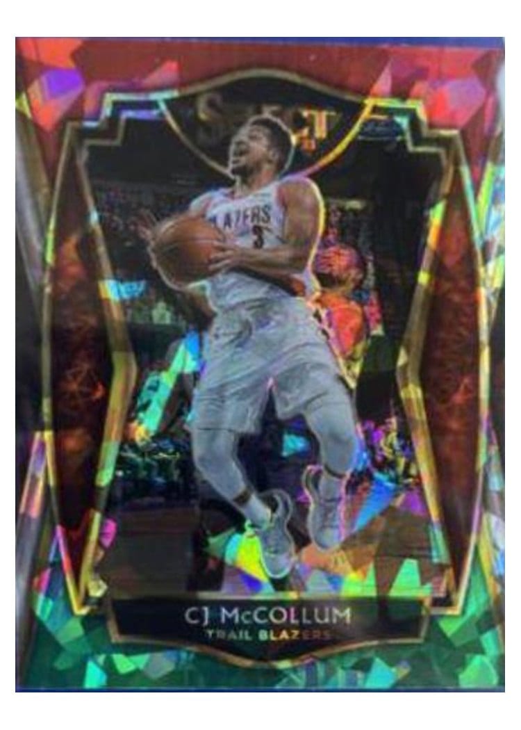 2020-21 Panini Select Base Set CJ McCollum #122 card