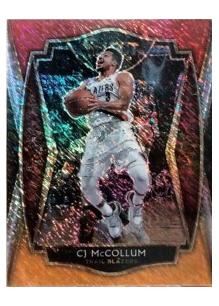 2020-21 Panini Select Base Set CJ McCollum #122 card
