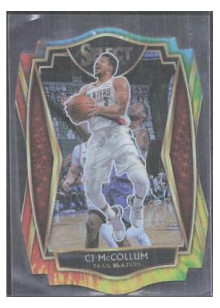 2020-21 Panini Select Base Set CJ McCollum #122 card