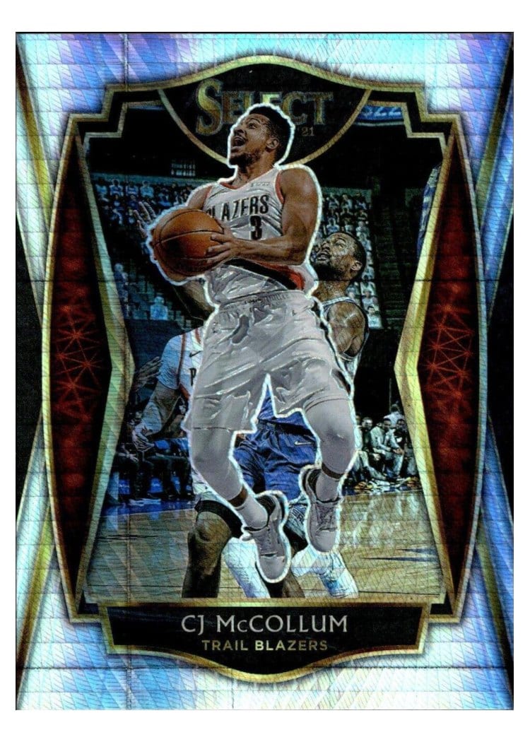2020-21 Panini Select Base Set CJ McCollum #122 card