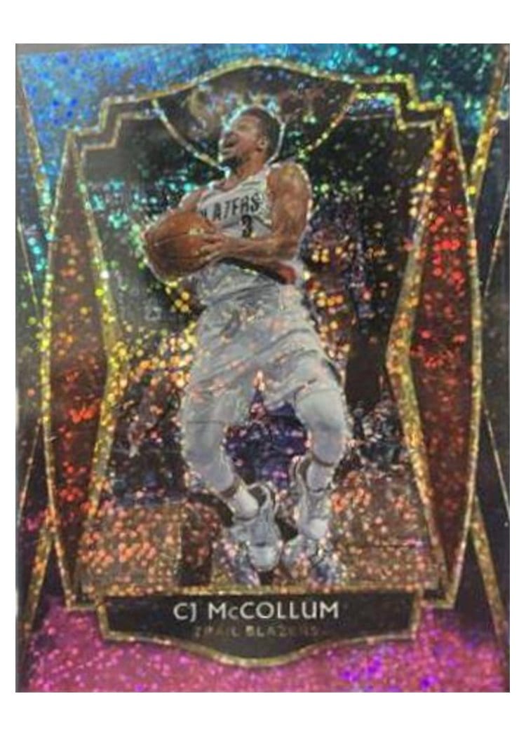 2020-21 Panini Select Base Set CJ McCollum #122 card