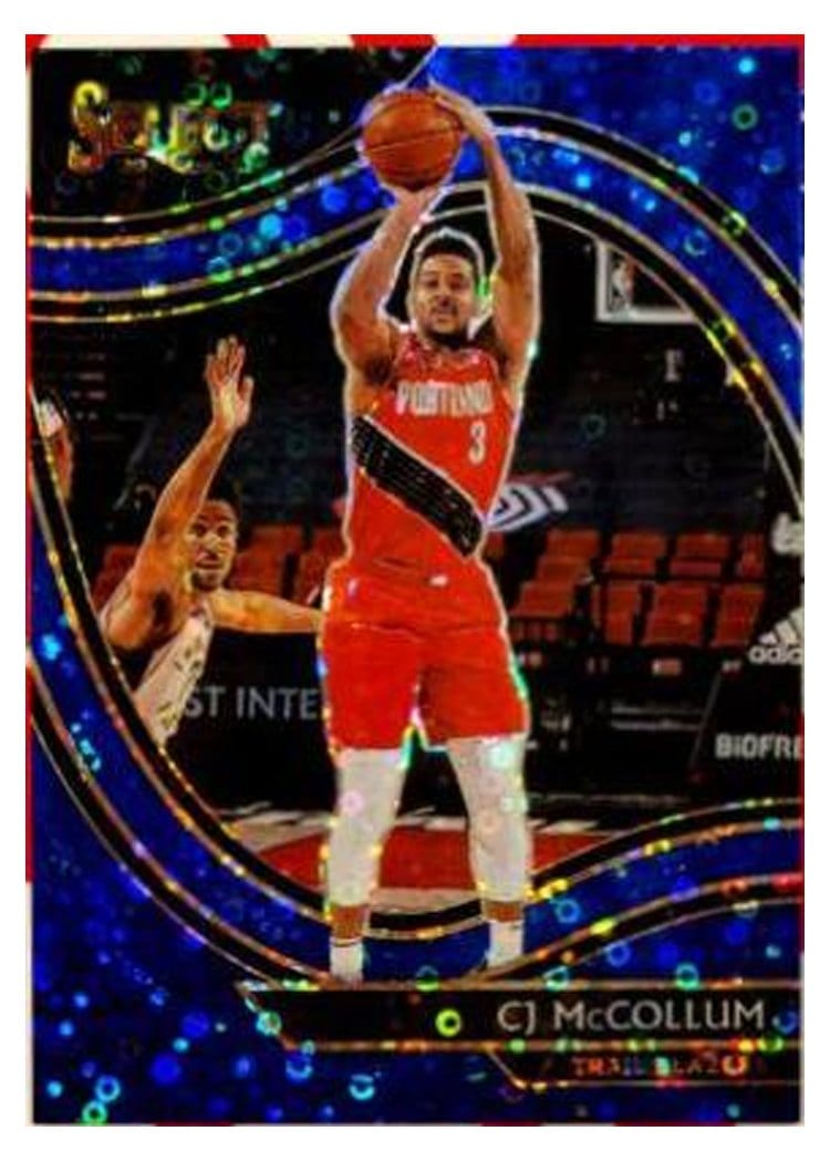 2020-21 Panini Select Base Set CJ McCollum #238 card