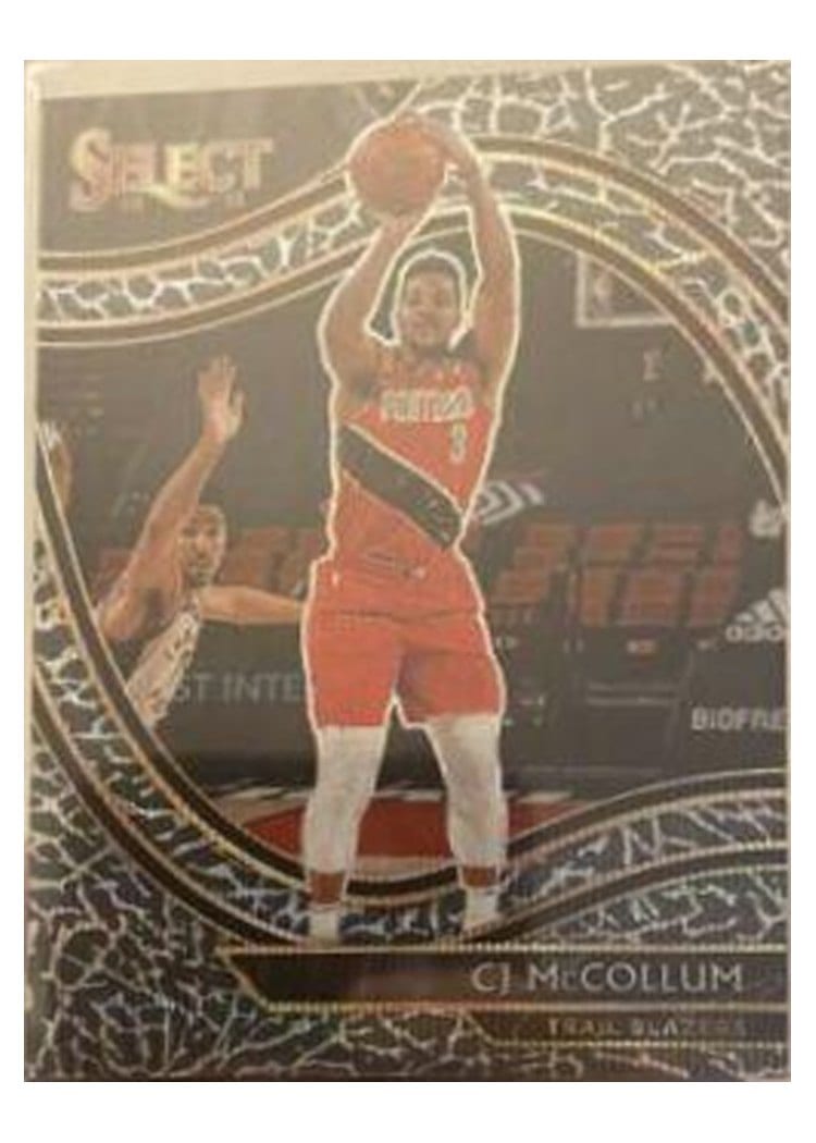 2020-21 Panini Select Base Set CJ McCollum #238 card