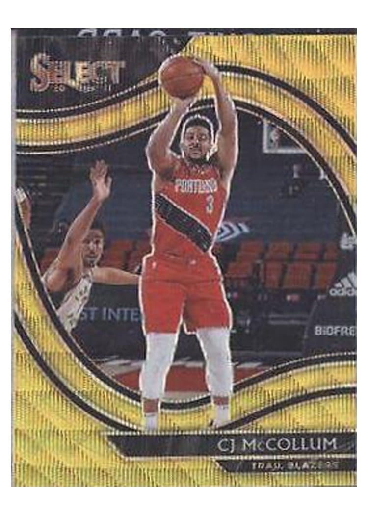 2020-21 Panini Select Base Set CJ McCollum #238 card