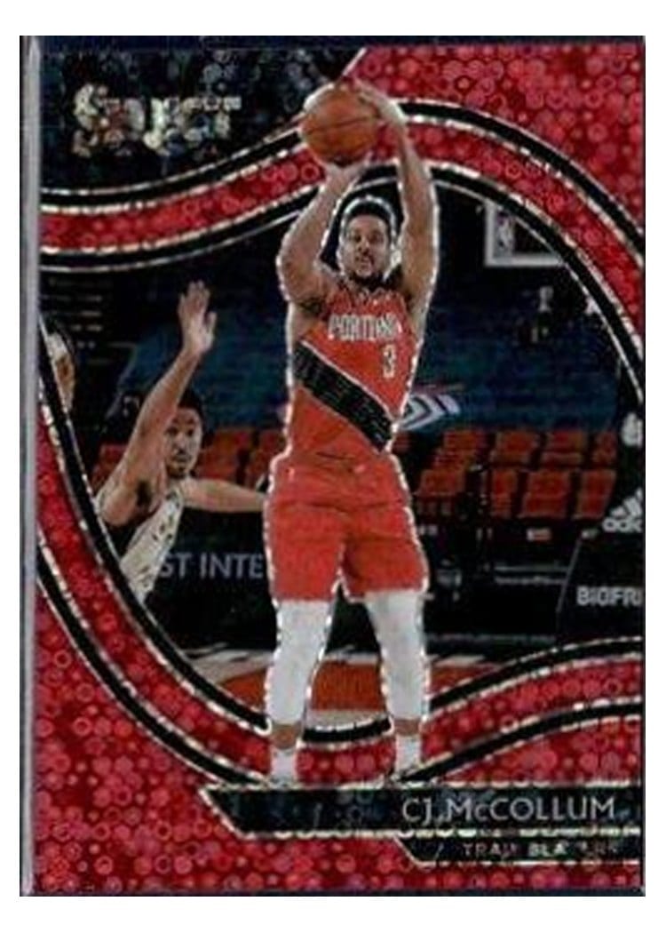 2020-21 Panini Select Base Set CJ McCollum #238 card