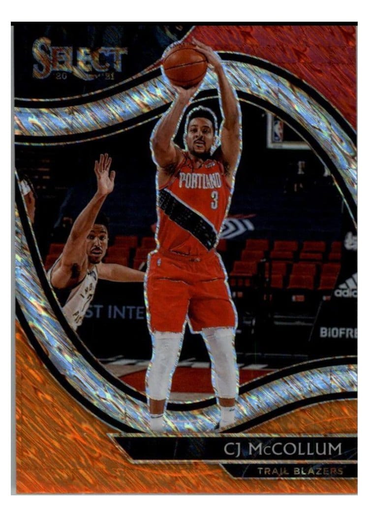 2020-21 Panini Select Base Set CJ McCollum #238 card